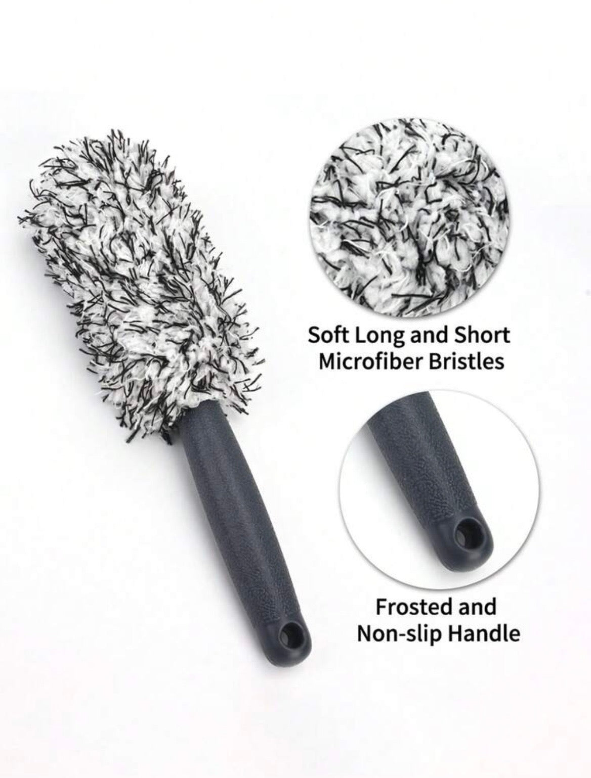 1PC MICROFIBRE WHEELE BRUSH